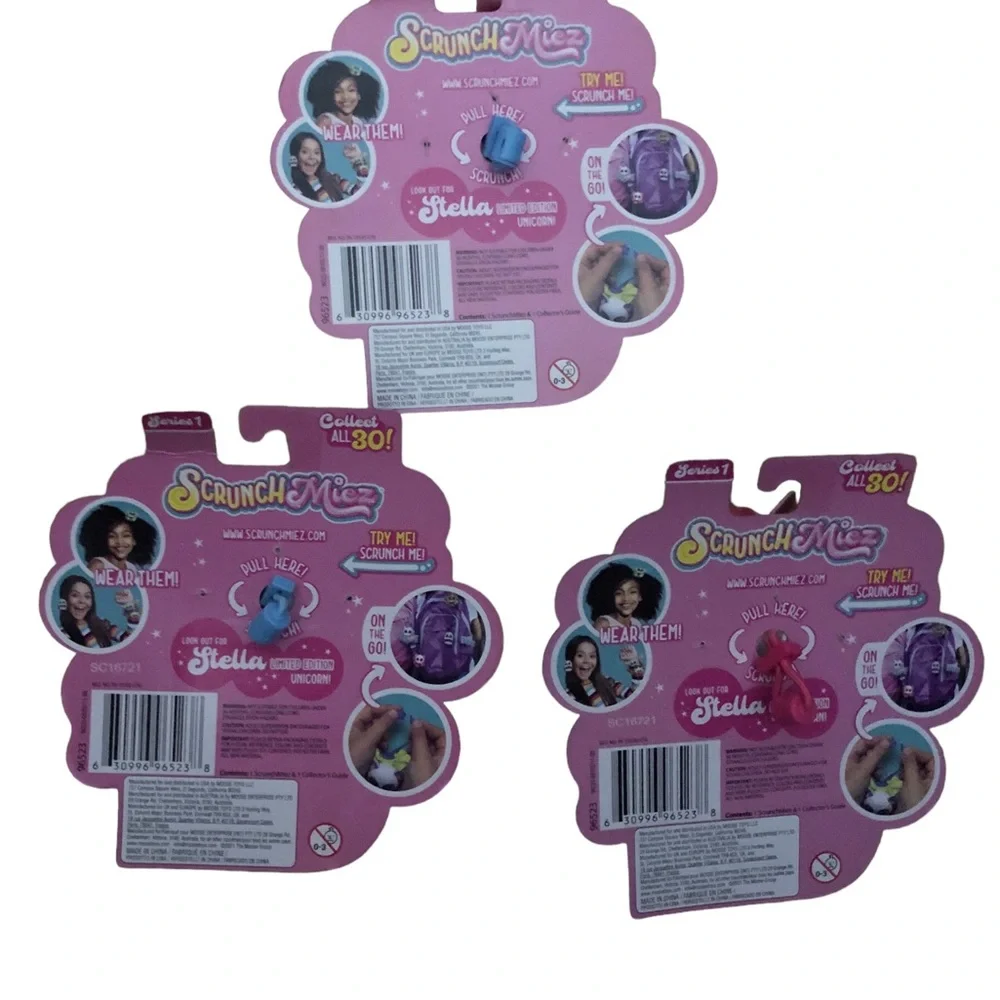 ScrunchMiez Hair Scrunchie Lot of 3